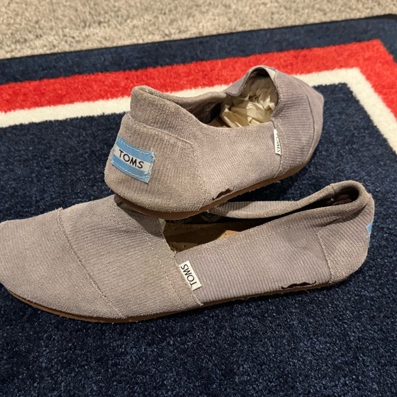 Toms Men Classics Movember Grey Suede shoes, Size 11 - Picture 9 of 12